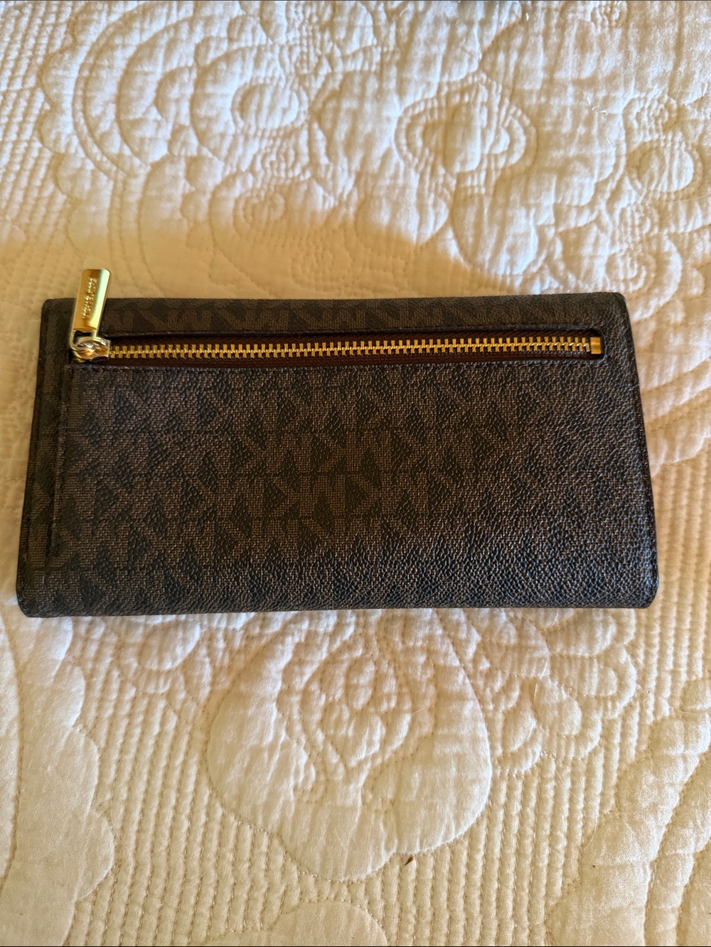 Michael Kors Brown and Gold Logo bag - Picture 8 of 13